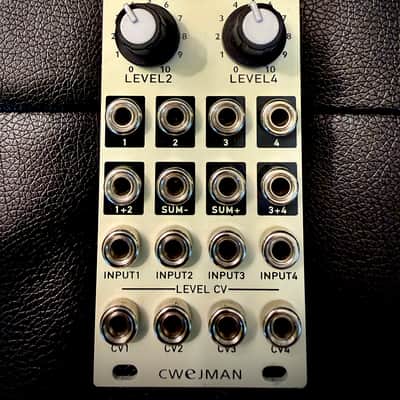 Cwejman VCA-4MX Quad VCA-Mixer - Eggshell - Made in Sweden 🇸🇪 image 1