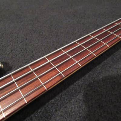 2004 MIM Fender Standard Fretless Jazz Bass Black image 8