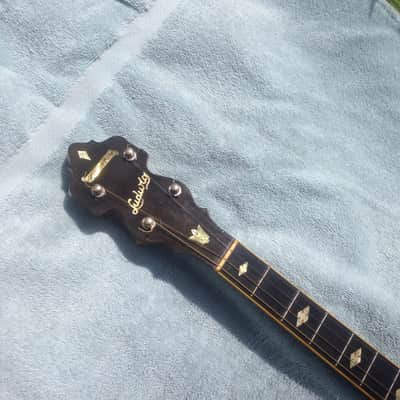 Ludwig Kingston vintage 4 string Tenor Banjo 1920's / 1930's w/case Sweet! image 4