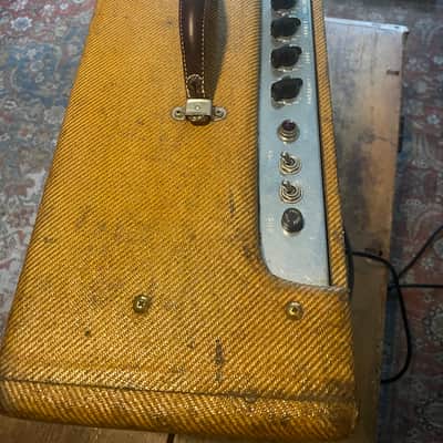Fender Custom Shop '57 Twin Tweed Low Power 5E8-A Circuit 2x12 Tube Amp Relic image 6