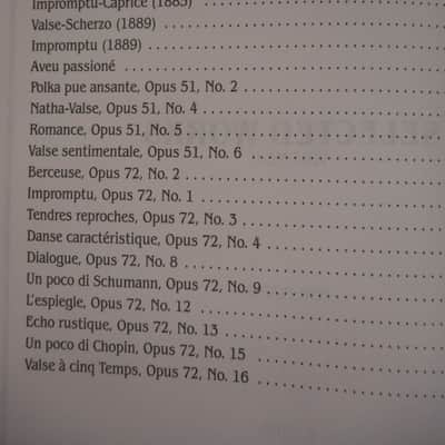 Kalmus Tschaikowsky Selected Works Volume II Mid 2000s image 2
