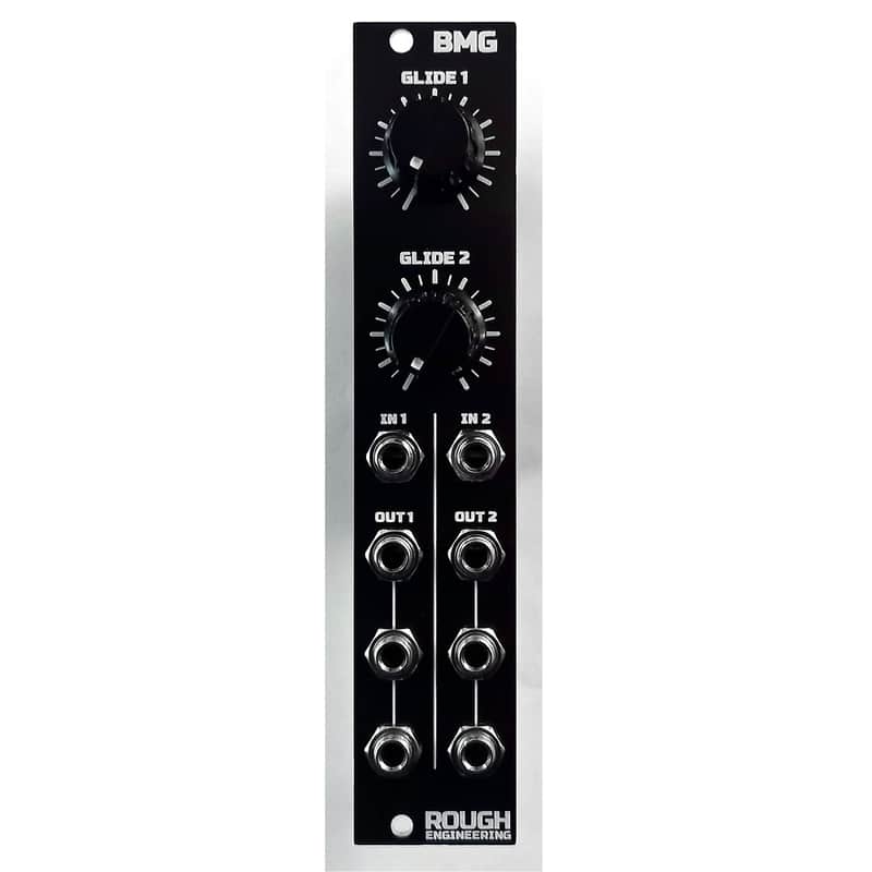 Rough Engineering BMG Dual Buffered Multiple with Glide Eurorack 5hp Black image 1