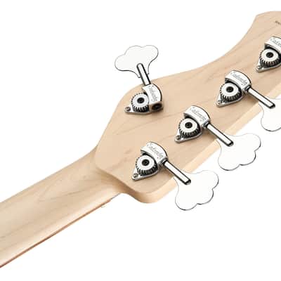 Sadowsky MetroLine 24-Fret Singlecut Soapbar Bass 5 String, Red Alder Body, Natural Transparent Satin image 8