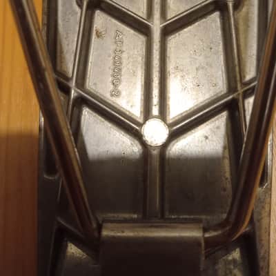 Amati Kraslice Rare Bass Drum pedal 70s-80s - Vintage chrome image 8
