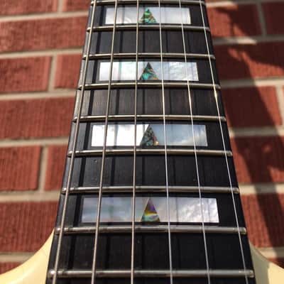 Framus German Custom Shop WH-1 Relic Wolf Hoffmann/Accept Aged Crème White High Polish  NOS image 6