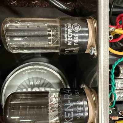 Custom Build w/ Solid Pine Cabinet 5F1 Champ Combo Amp 2024 - Natural pine image 9