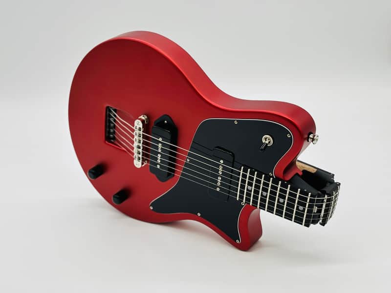 Ciari Travel Guitars Ascender P-90 Duo 2026 Rampart Red 2nd with Free Backpack! image 1