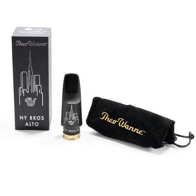 Theo Wanne NY BROS III Hard Rubber 4 Alto Saxophone Mouthpiece image 3