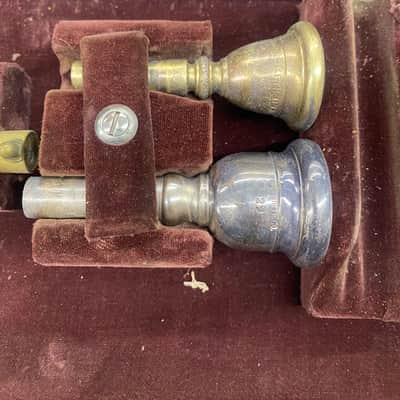 King H.N. White Trombone 1934 - 2-Tone Brass with Original Case image 14