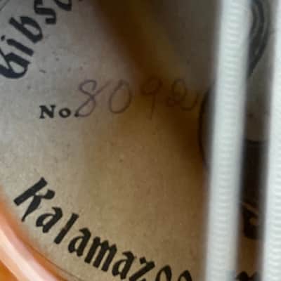 Early 1900’s Gibson  A1 Mandolin Natural w/Case image 9