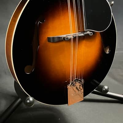 Kentucky KM-150 Standard A-Style Mandolin Vintage Sunburst Finish w/ Gig Bag image 3