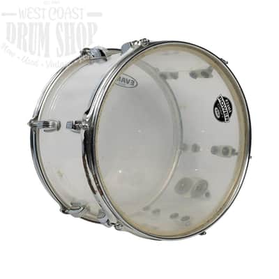 Vintage Ludwig Clear Vistalite 8x12 Tom 1970s image 3