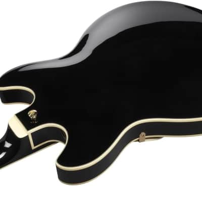 Ibanez AS93SP-BK Artcore Expressionist Electric Guitar - Black image 9