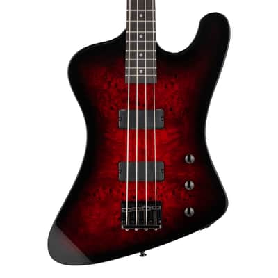 ESP LTD PHX-204DX Bass Guitar - Red Burst - B-Stock image 1