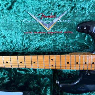 Fender Custom Shop David Gilmour Stratocaster NOS 2008 - 2021 - Black over 3-Color Sunburst image 4