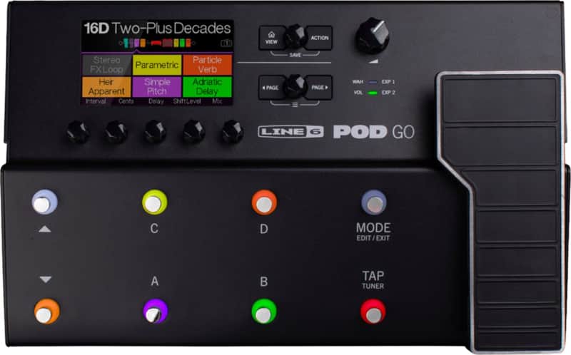 Line 6 POD Go Multi-Effects Processor, Black image 1
