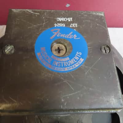 FENDER 1968 SPECIAL DESIGN 15" ALNICO SPEAKER CTS BLUE LABEL SHOWMAN BASSMAN ORIGINAL! #2 image 2