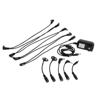 OnStage Live Rig Bundle Mic + Guitar Stand + Guitar Pedalboard with Power Supply image 6