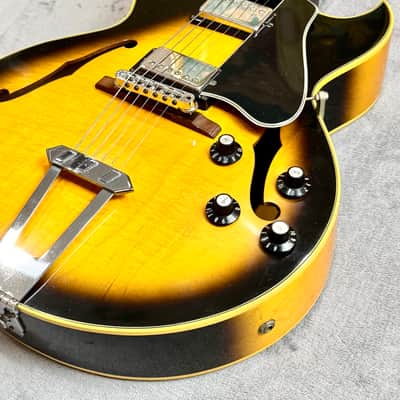 Gibson ES-175D Vintage Hollowbody Electric Guitar Sunburst w/ Original Gibson Case – Early 1970s image 13