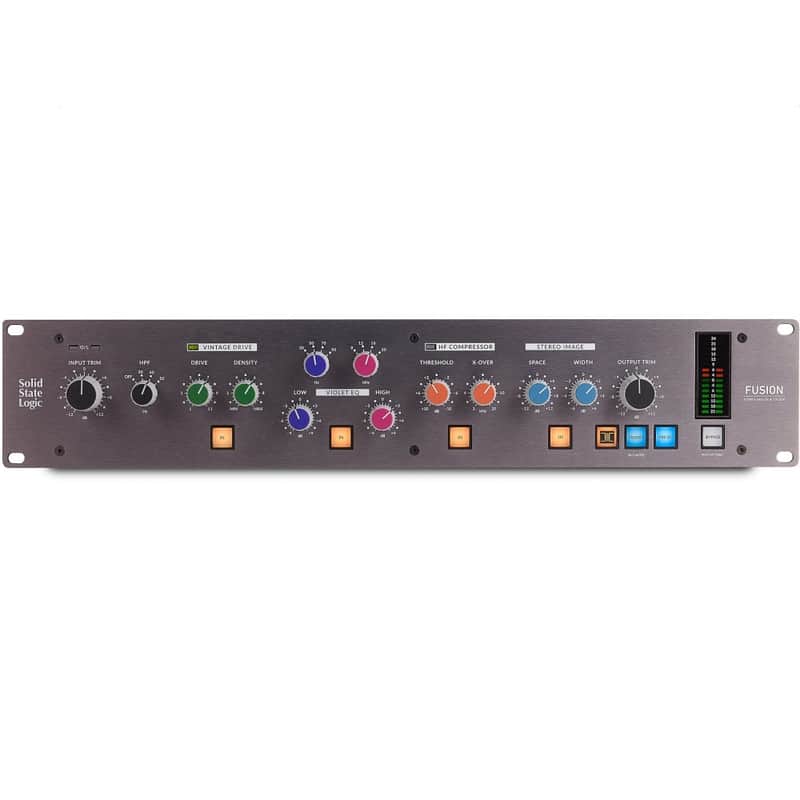 SOLID STATE LOGIC FUSION Rackmount All-Analog Hybrid Studio Coloration Processor image 1