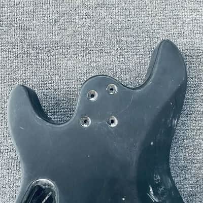Black HH Guitar Body for Bolt On Project Build image 5