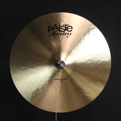 Paiste 18" Masters Extra Thin - 1143g (video demo) image 1