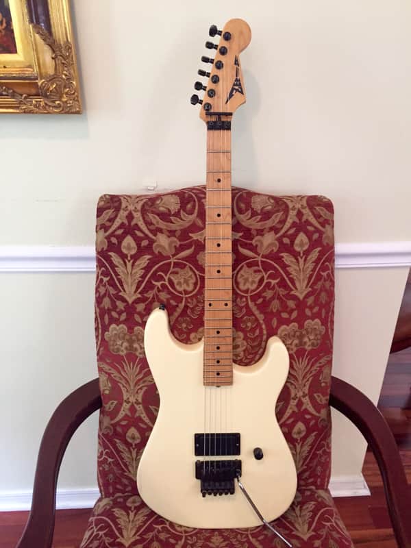 ESP Zep II Custom 1980s White | Reverb