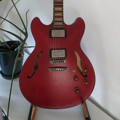 Ibanez ASV10A-TRL Artcore Vintage with Pine Fretboard 2018 - Transparent Cherry Red Low Gloss image 1