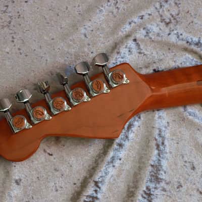 GB Liuteria Traditional Strato semi hollow green image 18