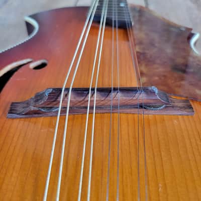 Kay 2 Point Venetian Style Mandolin 1950s with Original Case - Sunburst image 21