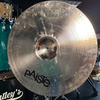 Paiste Nicko McBrain 'Powerslave' Signature Reflector 22" Bell Ride (Bg5) image 5