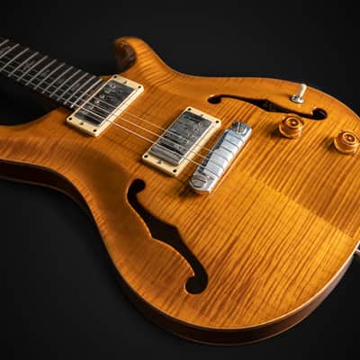 2008 PRS Hollowbody II Amber Archtop Pickups Rare image 5