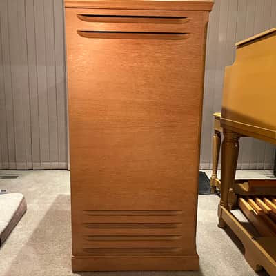 Hammond B3 Organ BLONDE with Leslie 22H Speaker 1959 Matching Set Pristine image 6