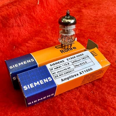 Siemens E180f 6688 c 1960 - NOS telefunken v72-a tab tube microphone preamplifier original vintage image 2