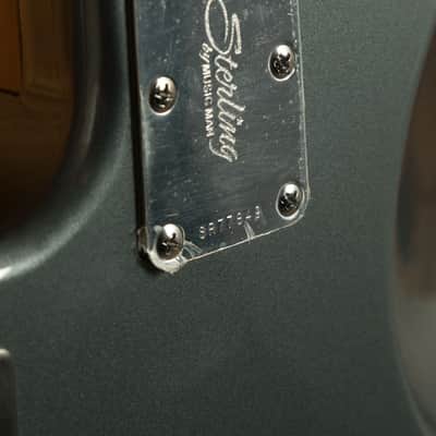 Sterling StingRay 5-String HH Bass - Rosewood - Charcoal Frost image 8