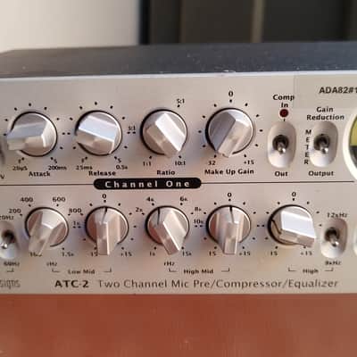 Toft Audio Designs ATC-2 Two-Channel Mic Pre / Compressor / Equalizer 2000s - Silver image 2