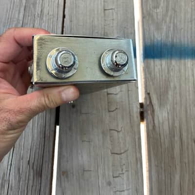 Mosrite Fuzzrite 1960s - Silver vintage electric guitar pedal fuzz image 17