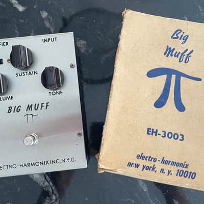 V1 “Triangle” Big Muff (1969-1973) Vintage Electro-Harmonix with Box image 1