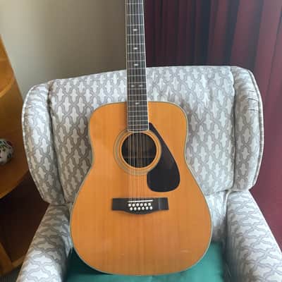 Yamaha FG-512 12-String Jumbo Dreadnought 1977 - 1981 - Natural image 1