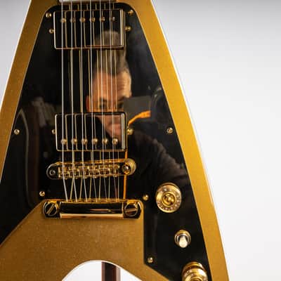 Gibson Modern Flying V , Gold Prism | Demo image 15