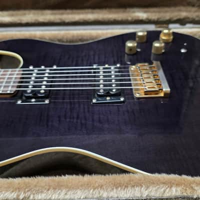 ESP Telecaster Custom Shop TE HH Fender Headstock Troublemaker LP 4-Knob MIJ Japan Tele Mahogany Body Maple Cap Pro Artist Vintage Guitar Deluxe Abalone Dot Inlays image 12