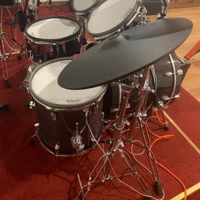 Roland VAD706 Acoustic Design Series Electronic V-Drum Kit 2021 - Present - Gloss Ebony image 4