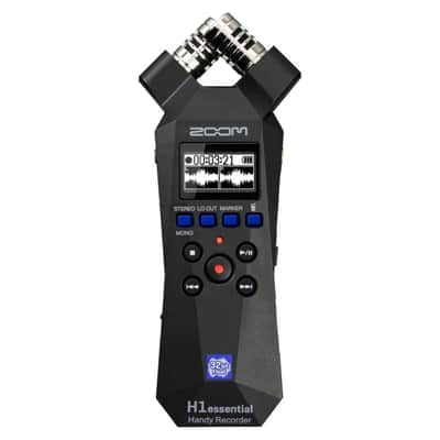 Zoom H1essential Stereo Handy Recorder with 32-Bit Float, Accessibility, and X and Y Microphones image 1