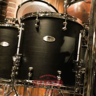 Pearl Reference Pure 8-piece Matte Black Mist Drum Set image 3