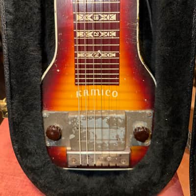 Kamico Vintage lap steel guitar 50s - Sunburst image 3