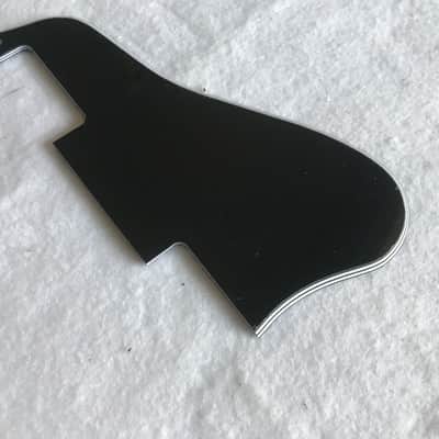 Fits Gibson ES-335 Guitar pickguard Scratch Plate Short , 5 Ply Black image 3