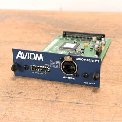 Aviom 16/o-Y1 A-Net Card for Yamaha Digital Products CG01T4E image 1