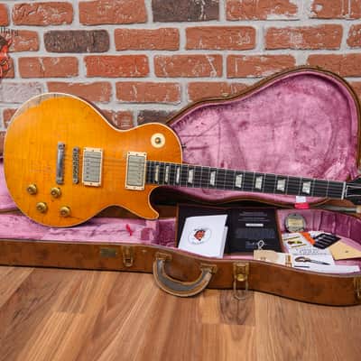 Gibson Custom Shop Les Paul Standard w/Brazilian Rosewood Fingerboard Tom Doyle "Time Machine" Lemon Burst Flame Maple Top 2017 w/OHSC image 2