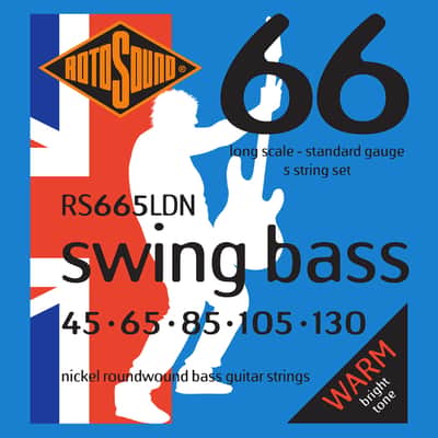 RS665LDN Swing Bass 66 Nickel 45/130 Rotosound image 1