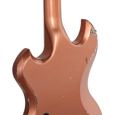 Ronin Guitars Stormcrow, 2019, Suntan Copper w/ Kill Switch & behind the bridge Single Foil. *Optional Black Pickguard Included* image 12
